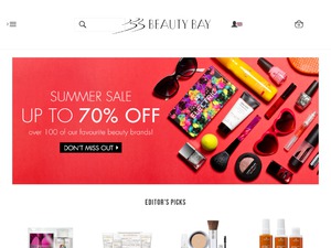 Beauty Bay website