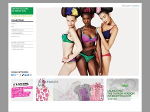 Benetton website