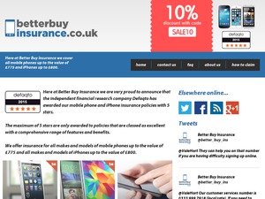 Better Buy Insurance website