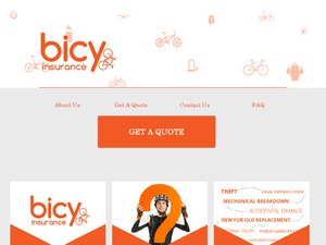 Bicy Insurance website