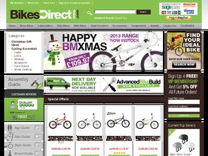 Bikes Direct 365 website