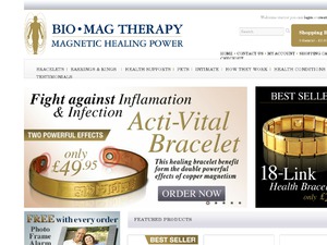 Bio Mag Therapy website