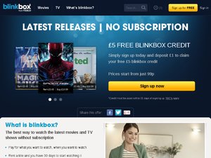 Blinkbox website