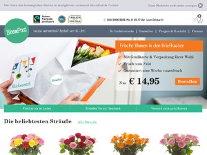 bloompost.de website