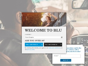 Blu Cigs website