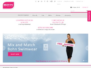 Bohn Swimwear website