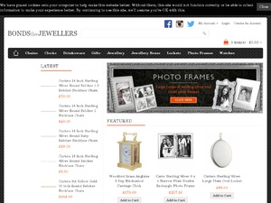Bonds The Jewellers website