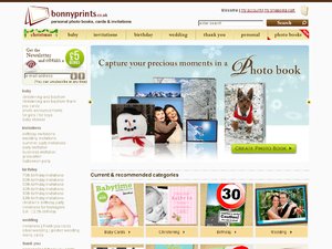 Bonnyprints.co.uk website