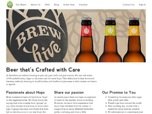 Brewhive website