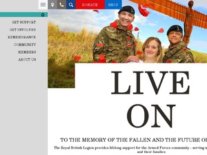 Royal British Legion website