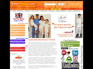 British Thermals website