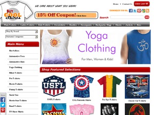 Buy Cool Shirts website