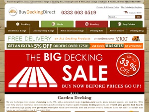 Buy Decking Direct website