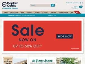 Captain Cooks website
