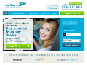Carfinance247 website