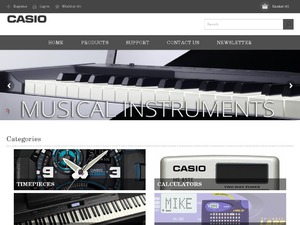 Casio website