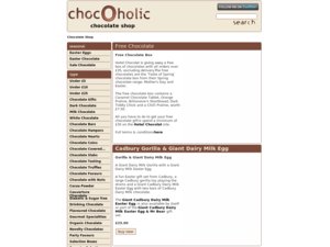 chocOholic website