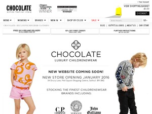 Chocolate Clothing website