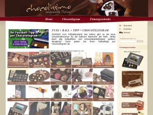 Chocolissimo website
