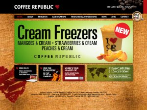 Coffee Republic website