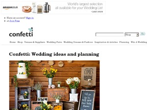 Confetti website