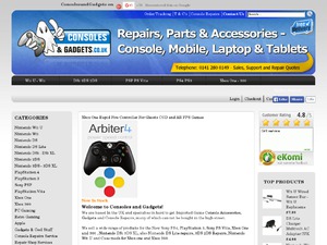 Consoles and Gadgets website