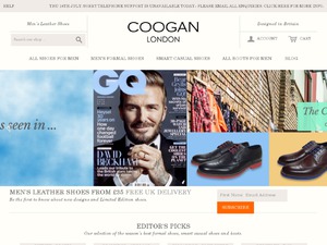 Coogan London website