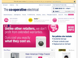 The Co-operative Electical website