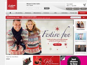 CottonTraders website