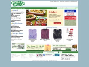 Country Store Catalog website