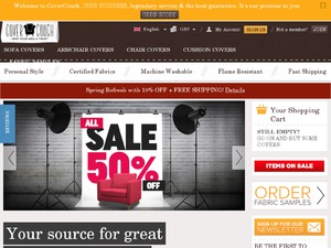 CoverCouch website