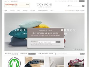 Coyuchi US & CA website