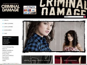 Criminal Damage website