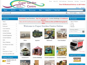 Cupar Garden Centre website