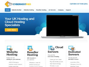 Cyber Host Pro website