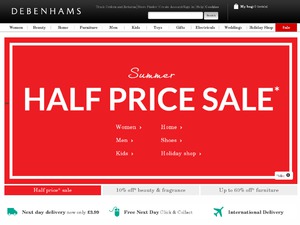 Debenhams Ireland Fashion Beauty Gifts Furniture Electricals