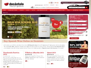Decantalo FR website