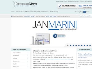 Derma Care Direct website