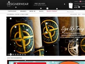 Designerwear.co.uk website