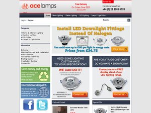 Ace Lamps website