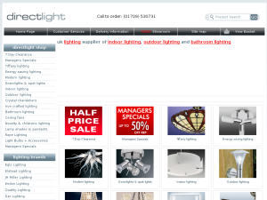 Direct Light website