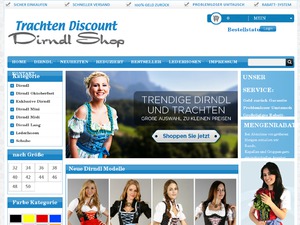 dirndloutlet.com website