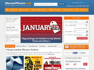 Discount Theatre website