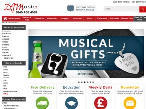 DJM Music website