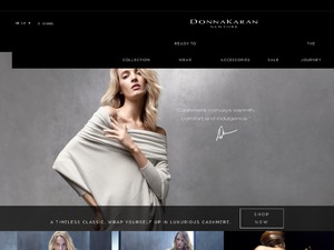 Donna Karan website