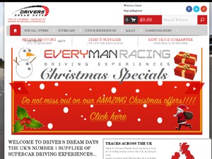Drivers Dream Days website