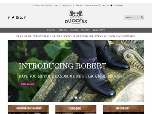 Duggers of London website