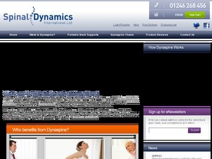 Dynaspine International website