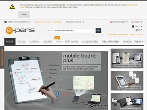 Smartpens by e-pens website