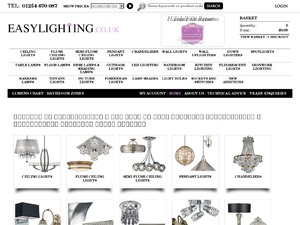 Easy Lighting website